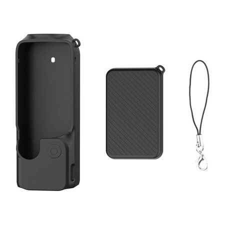 PULUZ OBUDOWA SILIKONOWA DO DJI OSMO POCKET 3 ETUI Z PASKIEM OCHRONNYM