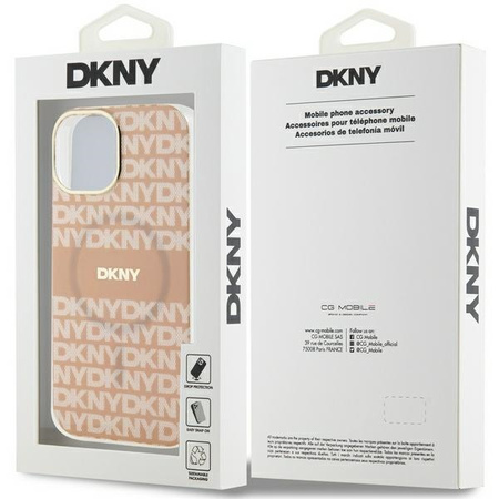 DKNY ETUI HARDCASE IML MONO STRIPE DO IPHONE 15 PLUS 6.7 DO MAGSAFE