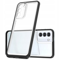 HURTEL ETUI POKROWIEC SILIKONOWY DO SAMSUNG GALAXY S23+ Z RAMKĄ CLEAR 3IN1