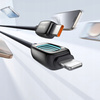 MCDODO KABEL USB-C LIGHTNING SZYBKIE ŁADOWANIE DO IPHONE PD 36W CZARNY 1M