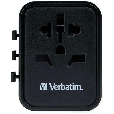 VERBATIM ADAPTER PODRÓŻNY EU UK US 2XUSB-A DO ŁADOWANIA TELEFONÓW SAMSUNG