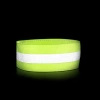 HURTEL OPASKA ODBLASKOWA NA RAMIĘ DO BIEGANIA ROWER RZEP 4CM BEZPIECZEŃSTWO