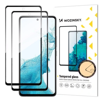 Szkło hartowane Wozinsky Full Glue na Samsung Galaxy A57 2 szt.