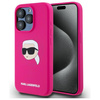 KARL LAGERFELD ETUI SILICONE KARL HEAD PRINT DO IPHONE 15 PRO 6.1 Z DO