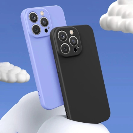 HURTEL SILICONE CASE ETUI DO IPHONE 14 PLUS POKROWIEC SILIKONOWY Z OCHRANĄ