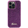 Etui Guess Disco Metal Script na iPhone 15 Pro - różowe