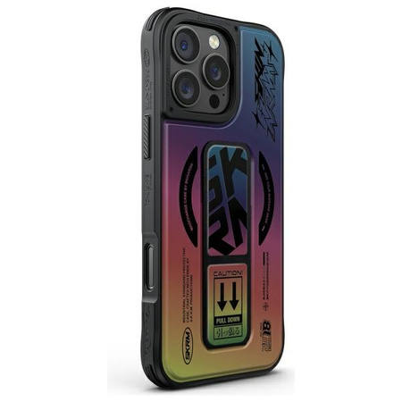 Skinarma etui Kira Kobai iPhone 16 Pro   6.3 Magnetic Charging Grip Stand hologram