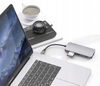 Adapter do laptopa CO2, Hub 9w1, USB-C, HDMI ,4K, karta SD , karta Micro SD, Ethernet Gigabit, Jack 3,5 mm, Space gray 0044
