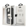 Karl Lagerfeld KLHCP14MKH3DBK iPhone 14 Plus 6,7" czarny/black hardcase 3D Rubber Karl`s Head