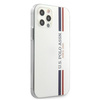 Etui U.S. Polo Assn. Tricolor Collection na iPhone 12 / iPhone 12 Pro - białe