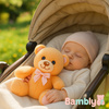 BAMBLY LAWENDOWY MIŚ PLUSZOWY PLUSZAK MASKOTKA PRZYTULANKA POMARAŃCZ 15CM