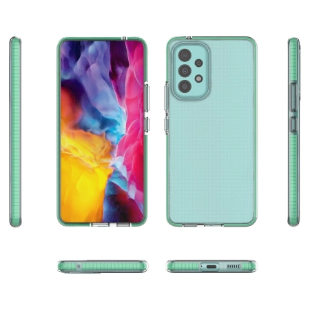 HURTEL POKROWIEC SPRING CASE DO SAMSUNG GALAXY A73 ETUI ŻELOWE Z RAMKĄ