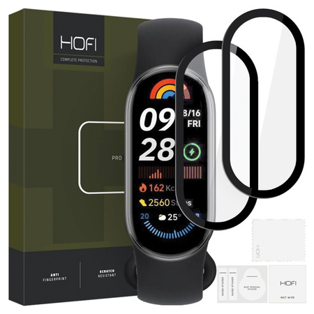 HOFI HYBRID PRO+ SZKŁO 2-PACK DO XIAOMI SMART BAND 9 9 NFC OCHRONA Z EKRANU