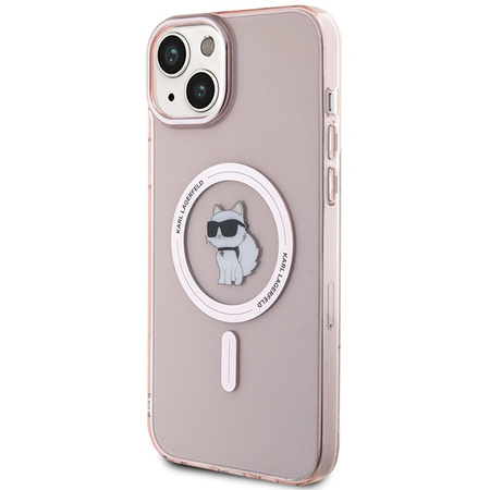 KARL LAGERFELD ETUI HARDCASE DO IPHONE 15 PLUS 6.7 DO MAGSAFE CHOUPETTE