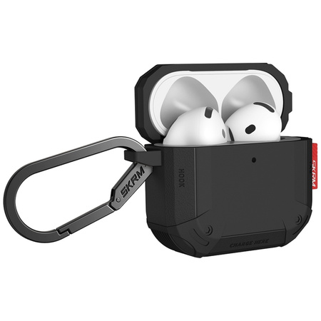 SKINARMA ETUI DO AIRPODS 4 MECHA CE OCHRONNE ZALECANE DO CODZIENNEGO UŻYTKU