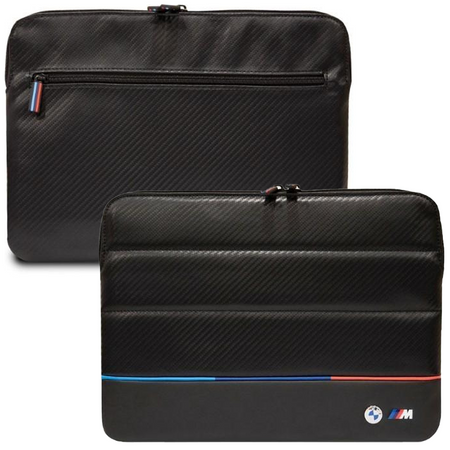 Sleeve Etui BMW BMCS14PUCARTCBK 14" - czarne Carbon Tricolor