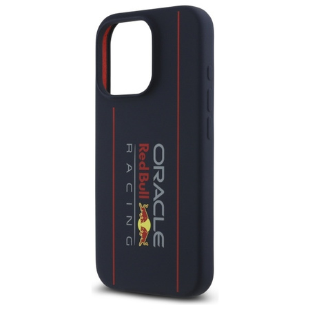 Red Bull RBHMP16X24SIOLRV iPhone 16 Pro  Max 6.9 hardcase granatowy/navy Silicone Vertical Logo MagSafe