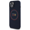 Red Bull RBHMP14S24SIILVR iPhone 14 6.1 hardcase granatowy/navy Silicone Red Ring MagSafe