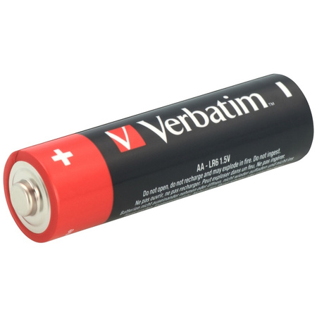 VERBATIM BATERIA ALKALICZNA AA LR6 8SZT DO ZABAWEK URZĄDZEŃ ELEKTRONICZNYCH