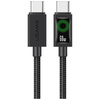 Kabel USAMS U92 60W USB-C do USB-C 1.2m  czarny