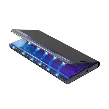 HURTEL ETUI NEW SLEEP VIEW CASE Z KLAPKĄ DO SAMSUNG GALAXY A35 ANTYWZROKOWE