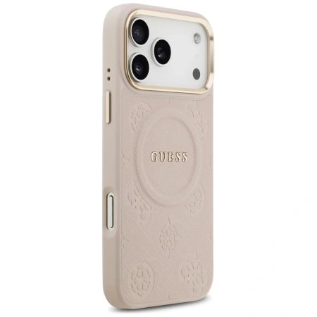 GUESS ETUI PEONY HOT STAMP MAGSAFE DO IPHONE 17 PRO MAX CASE DESIGN