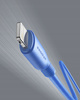 INNOSTYLE JAZZY KABEL USB LIGHTNING MFI SZYBKIEGO ŁADOWANIA DO IPHONE KEVLAR 2M NIEBIESKI