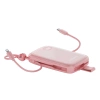 Powerbank Joyroom JR-L008 Plus Cutie Series 22.5W 20000mAh ze stojakiem + kabel USB-A - USB-C - różowy