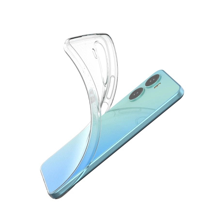 HURTEL POKROWIEC ULTRA CLEAR 0.5MM DO VIVO Y16 Y02S CIEŃKI PRZEZROCZYSTY