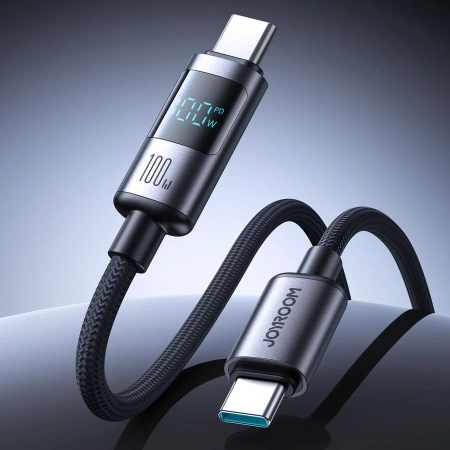 JOYROOM KABEL S-A16 PRO PRISM SERIES 100W USB-C DO USB-C Z WYŚWIETLACZEM