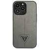 GUESS ETUI DO IPHONE 13 PRO MAX 6,7 Z TWARDEJ SKÓRY SAFIANO TRIANGLE LOGO