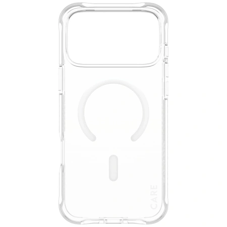 Etui CARE by PanzerGlass Fashionable Samba w. White MagSafe na iPhone 17 Pro Max - przezroczyste
