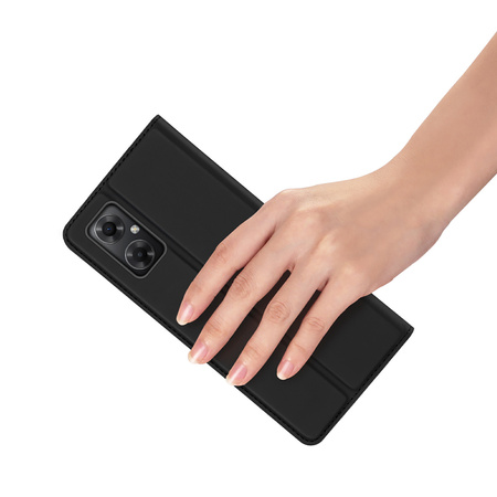 Dux Ducis Skin Pro etui Xiaomi Redmi Note 11E /Redmi 10 5G / Redmi 10 Prime+ 5G / Poco M4 5G pokrowiec z klapką portfel na kartę podstawka czarne