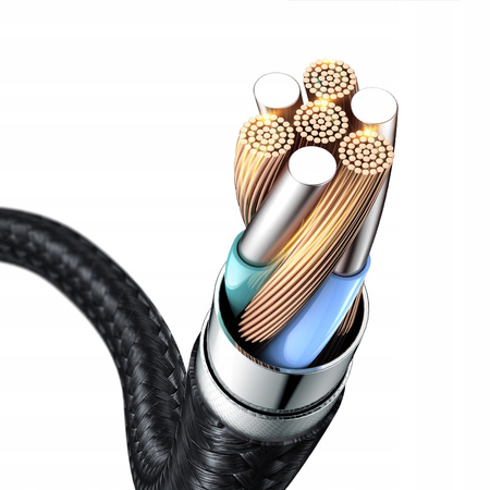MCDODO KABEL USB-C SZYBKIE ŁADOWANIE DO SAMSUNG APPLE USB TYP C 3A 65W 1,5M