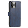 Magnet Case etui Samsung Galaxy S23 Ultra pokrowiec z klapką portfel podstawka niebieskie