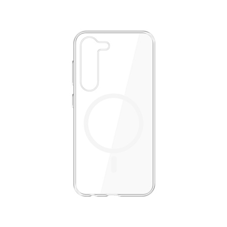 3MK CLEAR MAGCASE POKROWIEC TPU DO SAMSUNG GALAXY S23 5G ŁATWE W ZAKŁADANIU