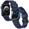 Strap Triple Protection pasek Apple Watch SE, 8, 7, 6, 5, 4, 3, 2, 1 (41, 40, 38 mm) opaska bransoleta granatowy
