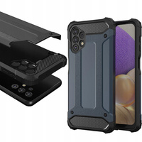 Hybrid Armor pancerne hybrydowe etui pokrowiec Samsung Galaxy A73 niebieski