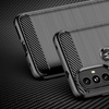 Carbon Case elastyczne etui pokrowiec Motorola Moto G Power 2022 czarny