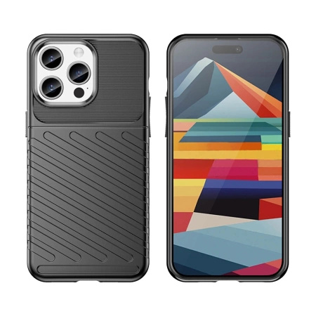 HURTEL PANCERNE ETUI CASE DO IPHONE 15 PRO MAX THUNDER CASE WYSOKI STANDARD