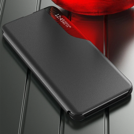 HURTEL ETUI POKROWIEC ECO LEATHER VIEW CASE DO SAMSUNG GALAXY S22+ CZERWONY