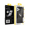 Wozinsky Ring Armor pancerne hybrydowe etui pokrowiec + magnetyczny uchwyt Samsung Galaxy S22 czerwony