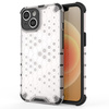 Honeycomb etui iPhone 14 Plus pancerny hybrydowy pokrowiec przezroczyste