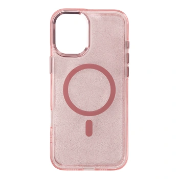 HURTEL ETUI DO IPHONE 16 PLUS GLITTER CASE DO MAGSAFE Z BROKATEM OCHRONNE