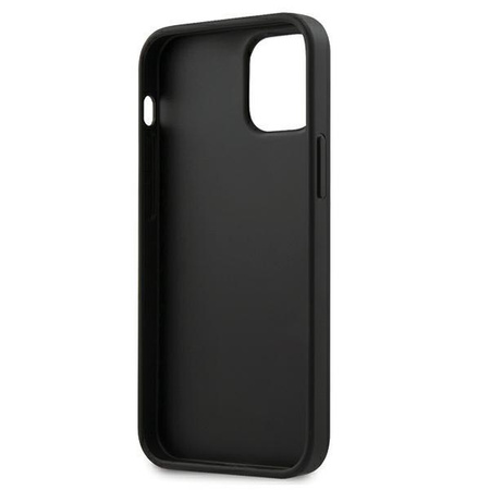 Guess GUHCP12SPUVQTMLBK iPhone 12 mini 5,4" czarny/black hardcase V-Quilted Collection