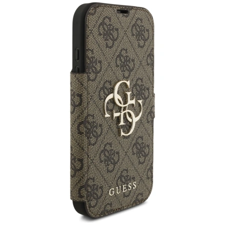 GUESS ETUI BOOK 4G METAL LOGO DO IPHONE 17 PRO NAJLEPSZE