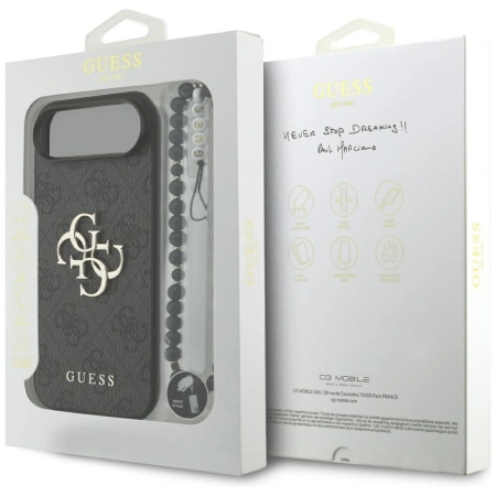 GUESS ETUI 4G STRAP CLASSIC LOGO DO IPHONE AIR Z OCHRONĄ I LUKSUSOWYM