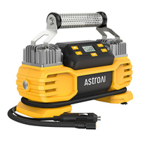 ASTROAI KOMPREZOR DUAL AIRUN T2 12V DO Opon 160 PSI ZASILANIE SZYBKA POMPKA
