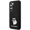 Etui Karl Lagerfeld Silicone Choupette na Samsung Galaxy S24 - czarne