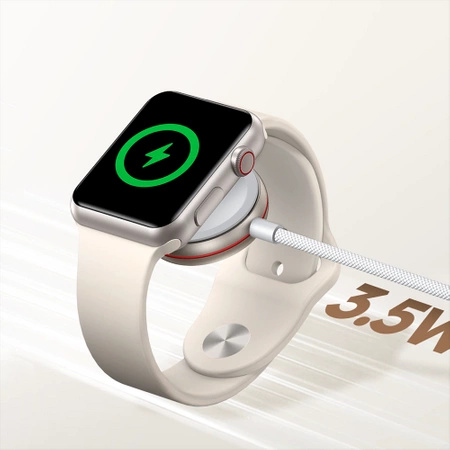 Joyroom ładowarka indukcyjna do Apple Watch 1.2m biały (S-IW011)